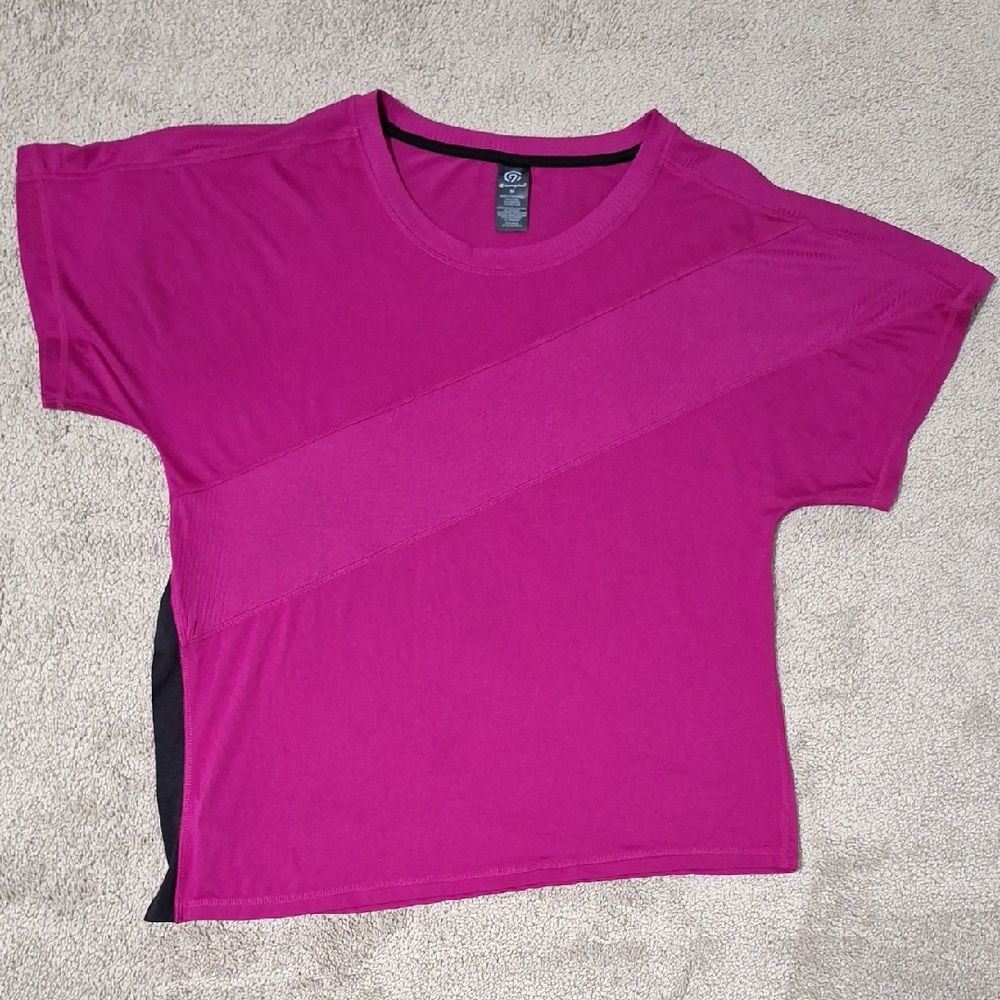 Champion Magenta Crew Neck T-Shirt